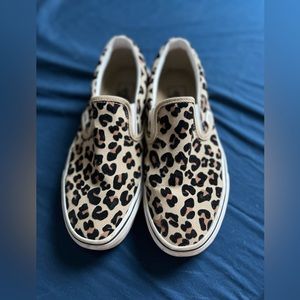 Cheetah print Vans